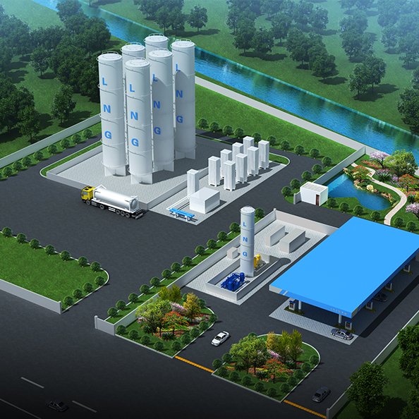 LNG氣化及加氣合建站